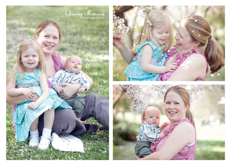 Childrens and Family Portrait Photographer, Cherry Blossoms